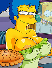 The Simptoons – Margy’s apple pie: He literally fucked the pie