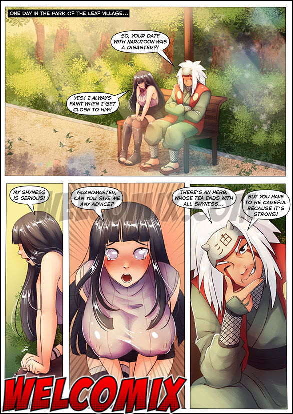 Willing to do anything to get along with Narutoon, the girl takes a sip of tea and offers herself to the cute ninja - Narutoon - The powerful pecker tea by welcomix (tufos)