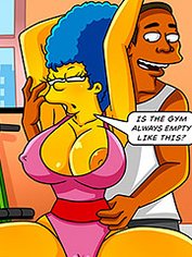 The Simptoons – Butt on the nape project – Liza started weightlifting and her body is already becoming a success